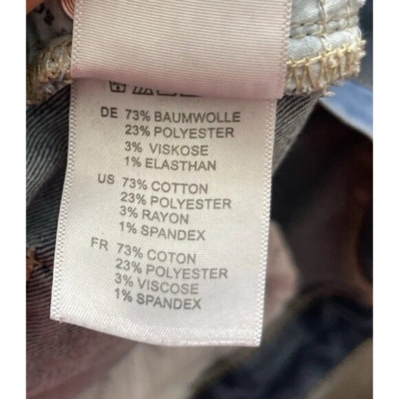 Vintage Articles of Society Jeans Women Sz 27 Dark Wash Skinny Ankle Stony Hill - Picture 10 of 16